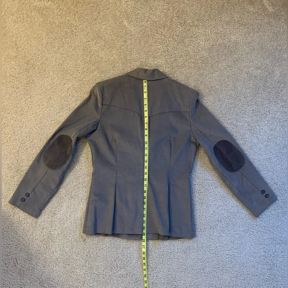 Vintage Corduroy Gray Blazer by Wrangler - Picture 10 of 12